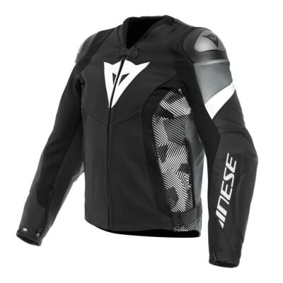 Dainese AVRO 5 sportovní kožená bunda bílá vel.52